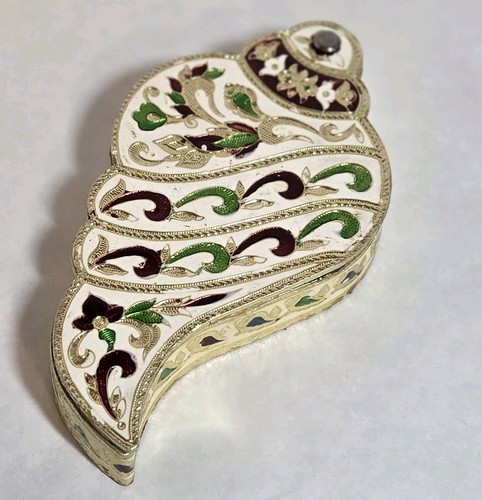 Paisley shaped trinket box - shaped,